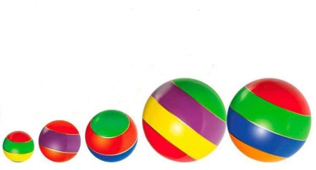 Купить Мячи резиновые (комплект из 5 мячей различного диаметра) в Байкальске 